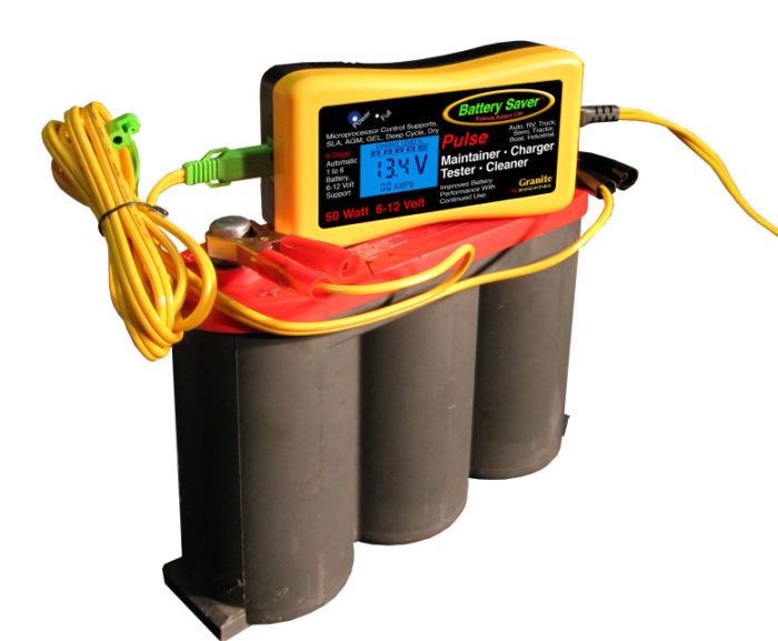 Charger, Maintainer, Cleaner & Tester – 50 Watt (6 & 12 Volt) (LCD) (2365-LCD)