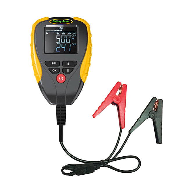 12 Volt Clip-On CCA & Voltage Digital Battery Tester (4342)