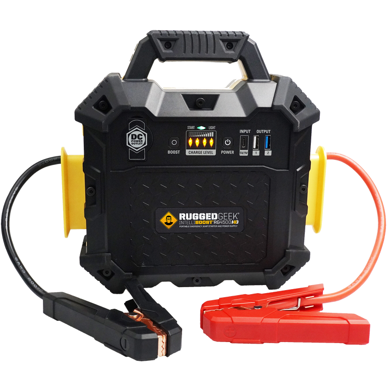 RG4500 Heavy Duty, Portable Jump Starter, Booster Pack and Power Suppl - R2  Battery Saver